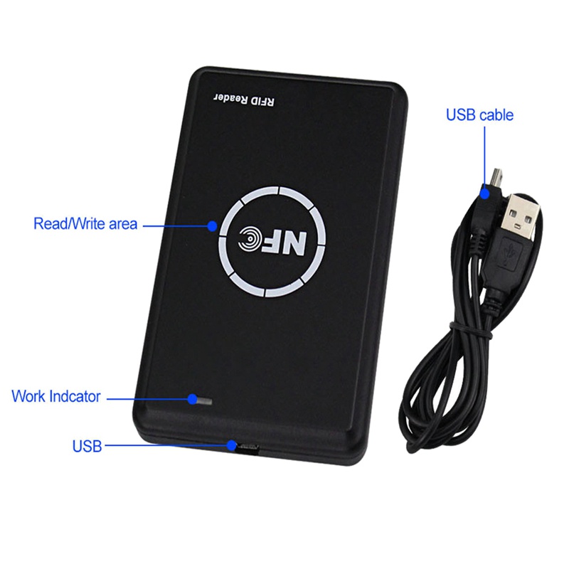 RFID Reader Writer Duplicator, NFC Reader, Smart Card Programmer ...