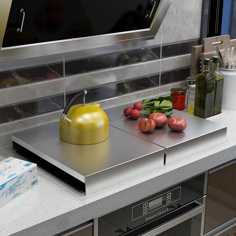 304 stainless steel induction cooker bracket gas stove panel cover gas stove panel rack kitchen