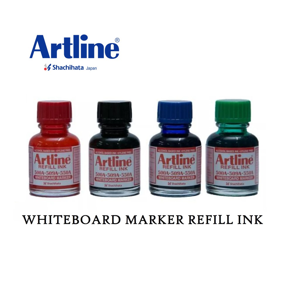 ARTLINE WHITEBOARD marker REFILL INK 20cc Shopee Philippines