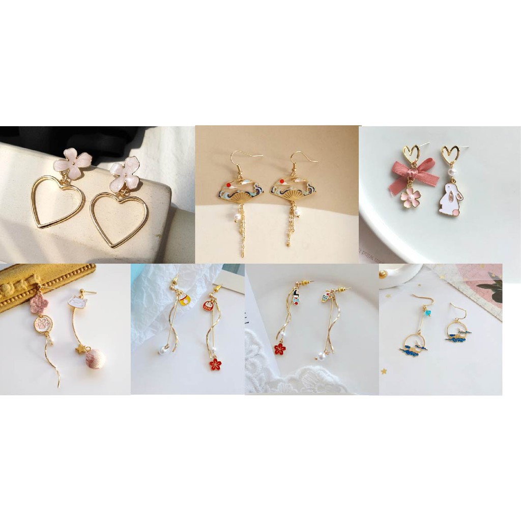 Korean hot sale earrings shopee