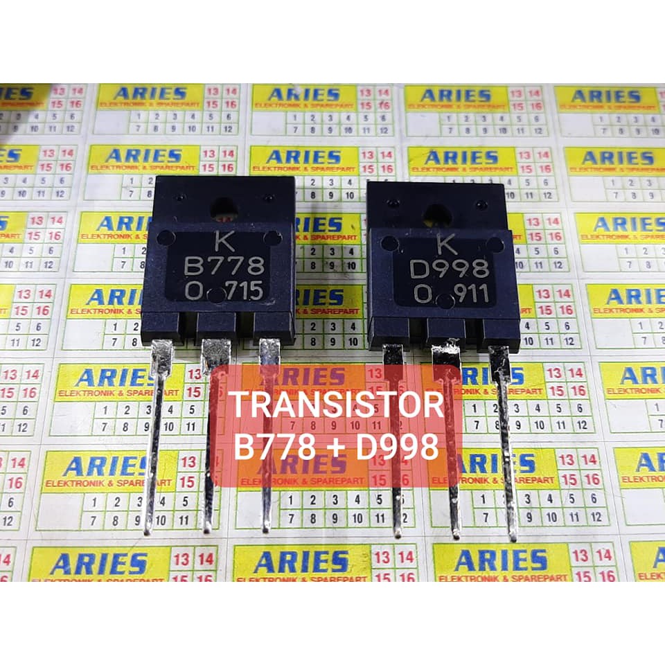 Transistor B778 And D998 1SET | Shopee Philippines