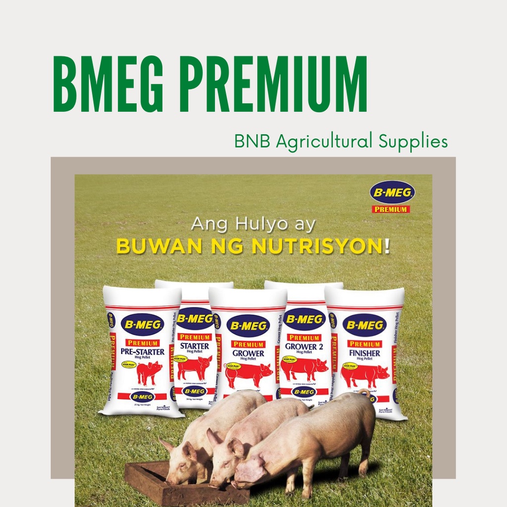 BMEG Premium Hog PreStarter Hog Starter Hog Grower Gestating