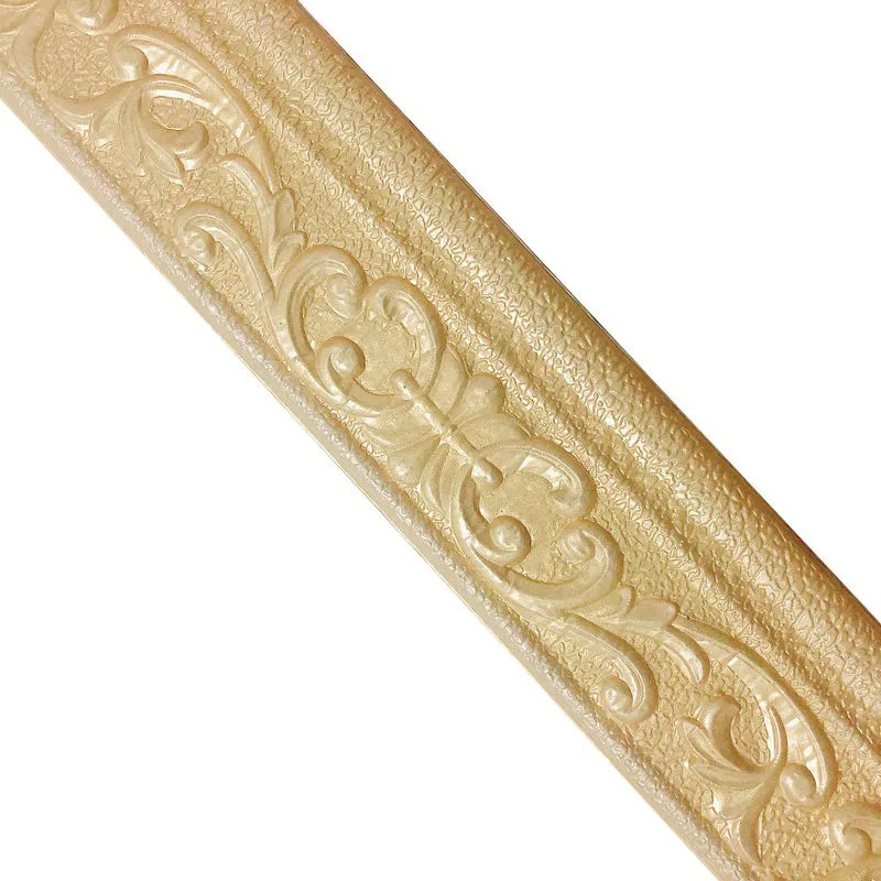 2.3m 3D Wall Skirting Wallpaper Border Waterproof Wall Border PE Foam ...