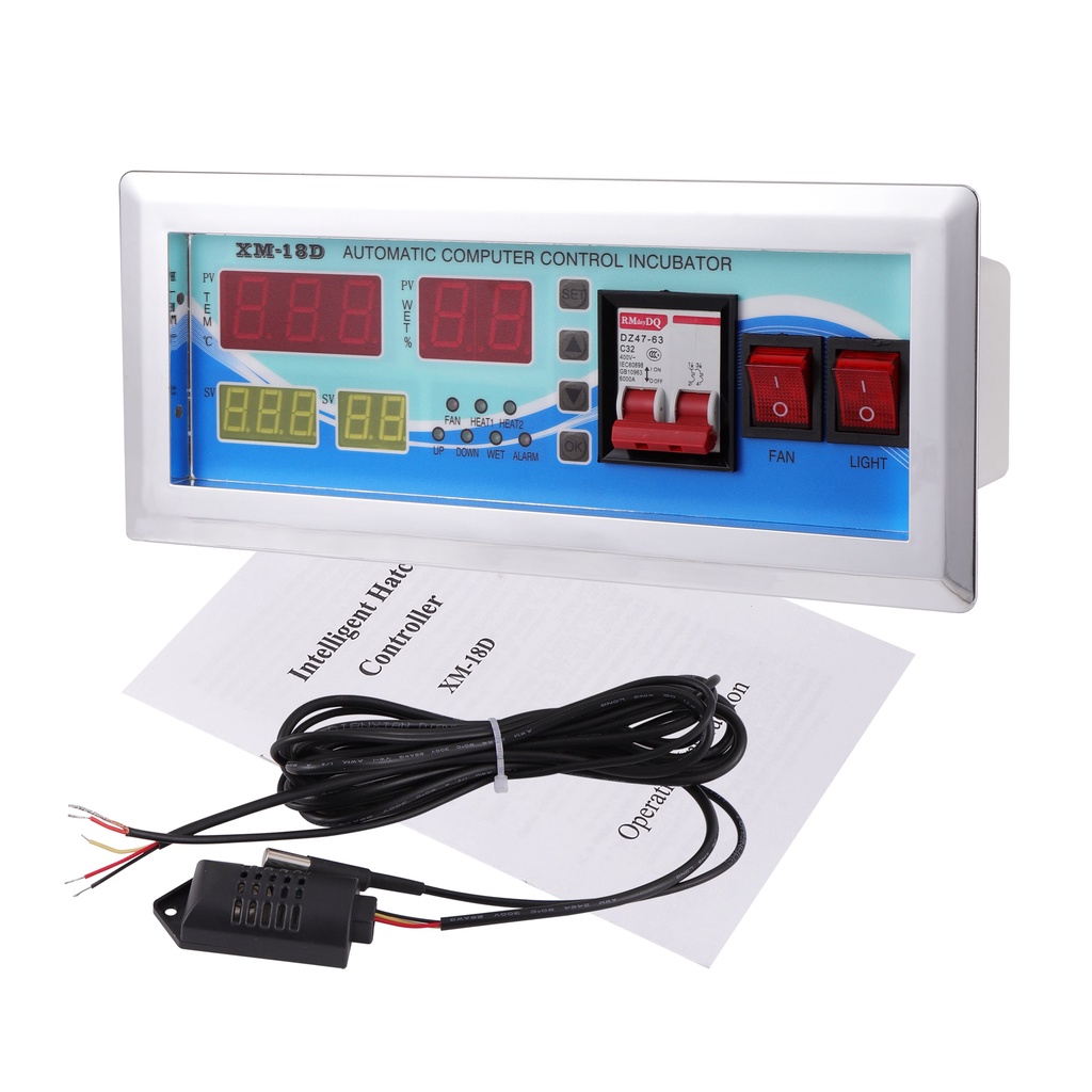 18D Egg Incubator Digital Automatic Thermostat Controller AC Circuit Diagram