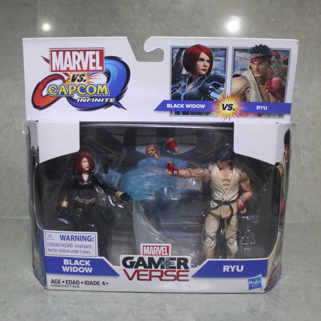 Marvel vs. Capcom Infinite Black widow vs. Ryu Marvel Gamer Verse ...