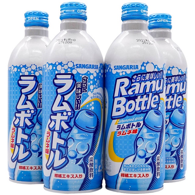 Sangaria Ramu Bottle Original Flavor Soda (4 X 500g) | Shopee Philippines