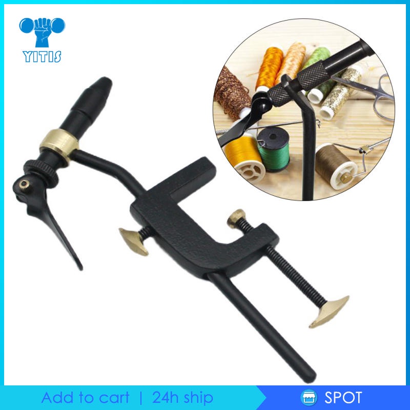 Rotary Fly Tying Vise - Practical Fly Fishing Vise with 360