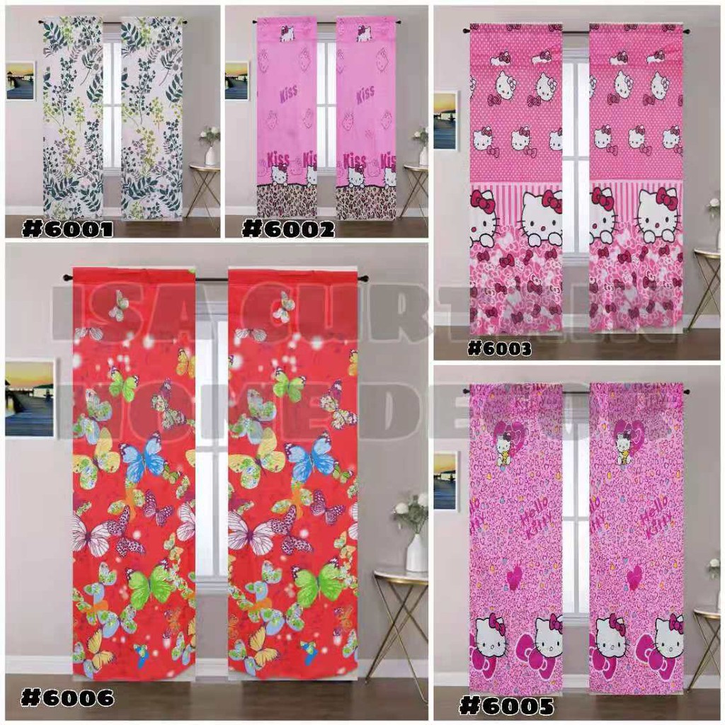 Sheering Curtain Good Quality Simple Curtain Without Ring Kurtina ...