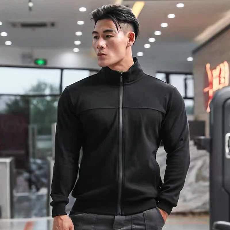 KS# polyester Jacket unisex No hood with zipper0120 | Shopee Philippines