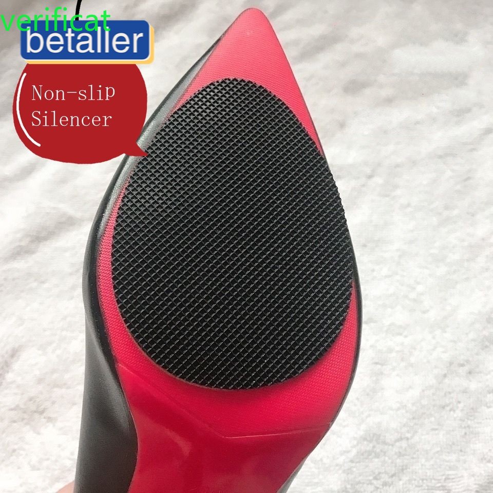 1pair Wear-resistant Tendon Rubber Shoe Mat High Heel Sole Protector ...