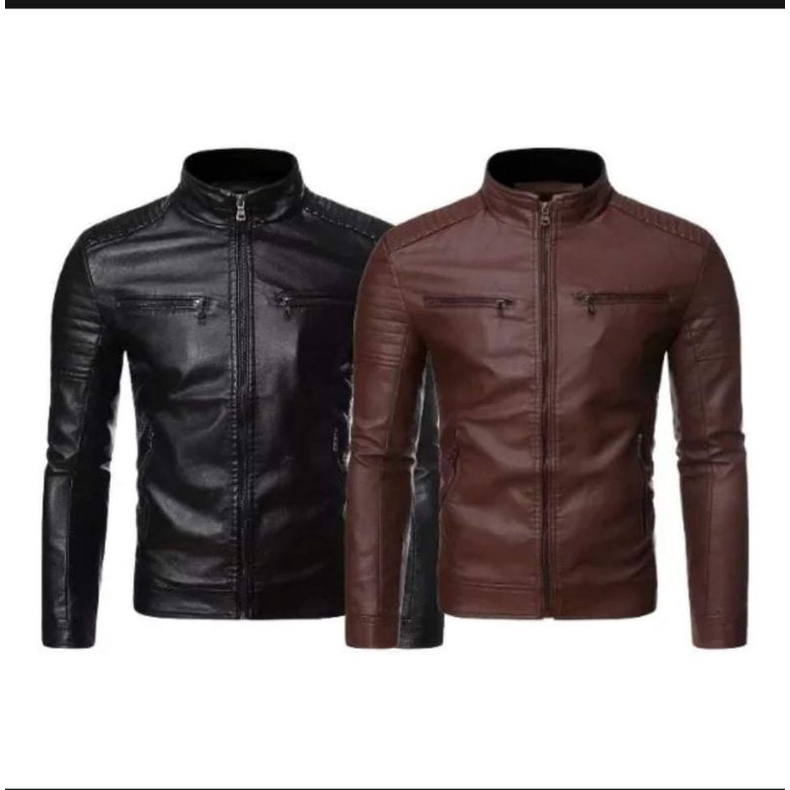 WATER PROOF LEATHER JACKET FOR MEN AND WOMEN | Shopee Philippines