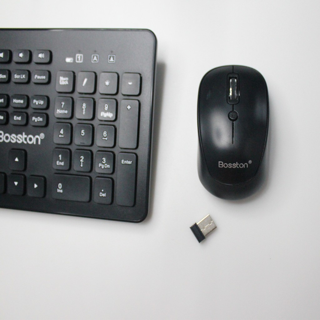 Bosston WS500 Wireless Keyboard & Mouse Combo | Shopee Philippines