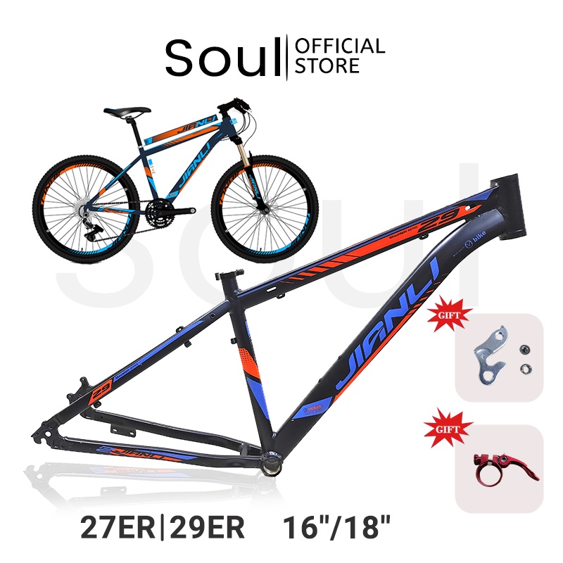 SOUL MTB Frame 27.5er Off Road MTB Alloy Frame Lightweight Mountain Bike Frame Bicycle Frame Shopee Philippines