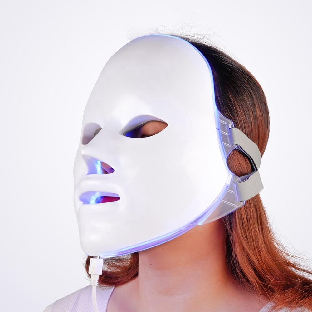 7 Colors LED Mask Photon Light PDT Photodynamic Skin Rejuvenation ...