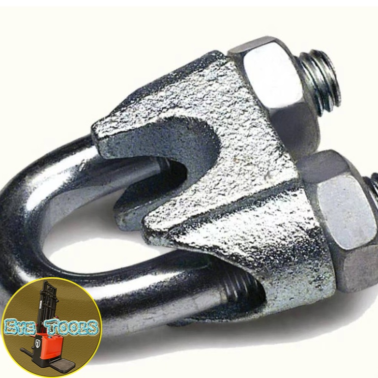 10MM-16MMWire Rope Clip Steel Clip GI REGULAR Cable U Clamp Saddle Wire ...