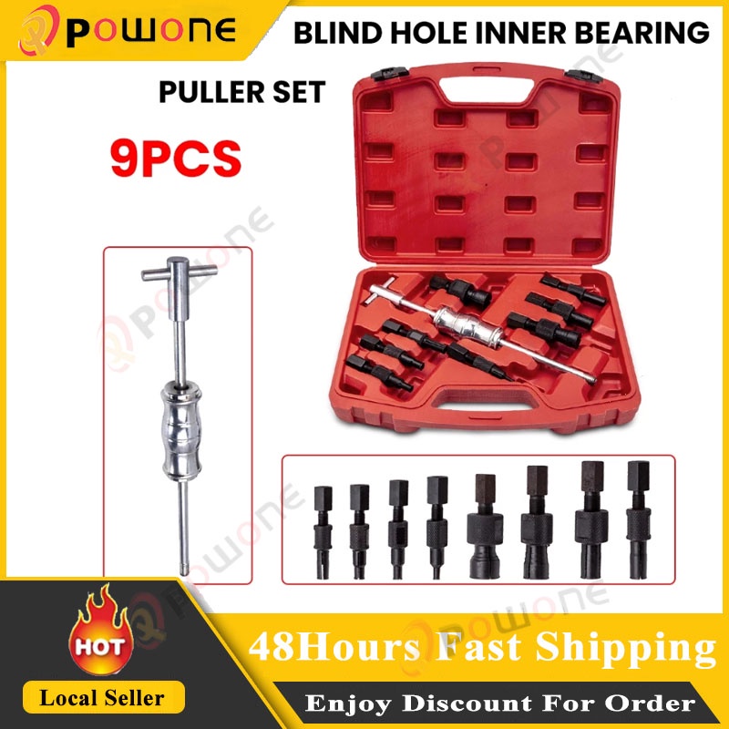9pcs Internal bearing pull code Puller Inner Puller Remover inner