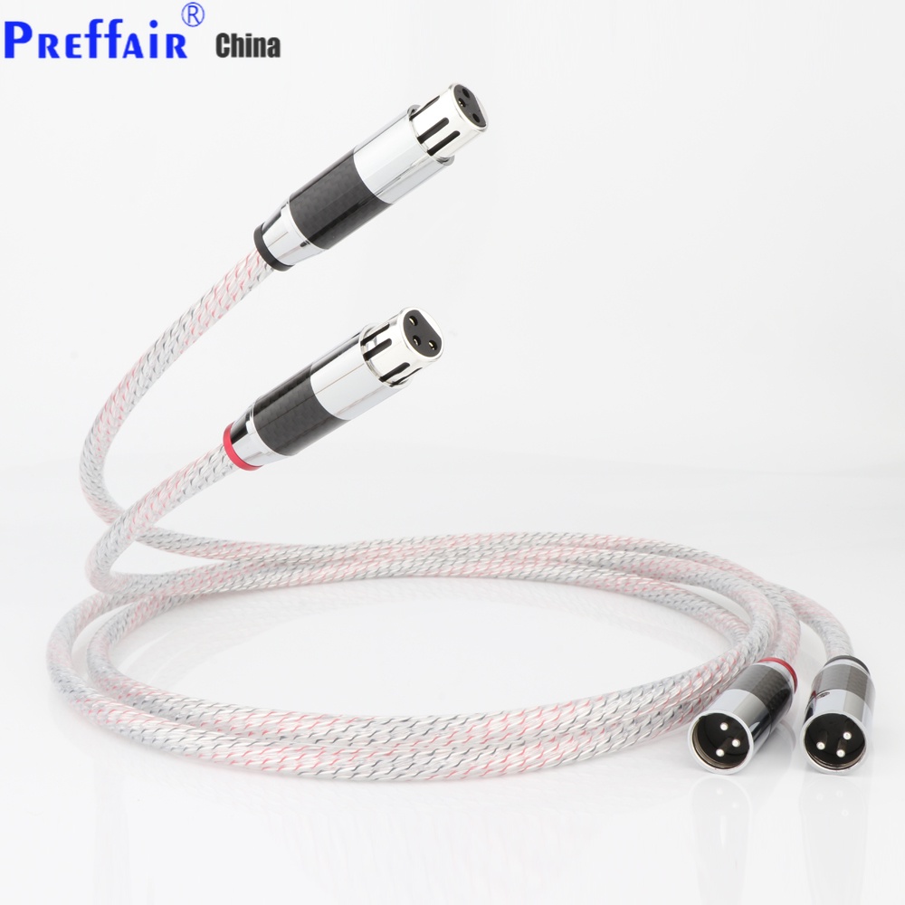 Preffair Series XLR Balanced Interconnect Cable With Carbon Fiber XLR