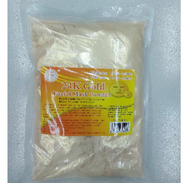 24k gold facial mask powder 500g collagen mask | Shopee Philippines