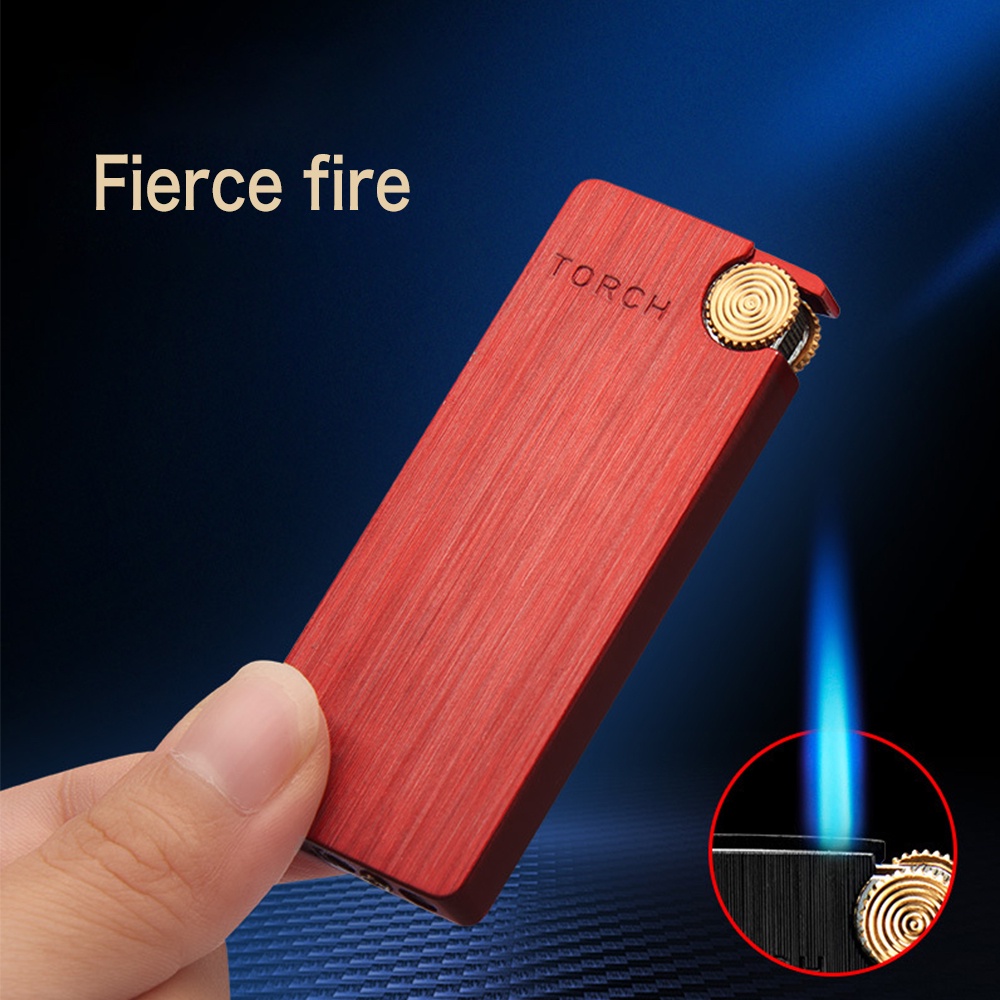 Torch Grinding wheel lighter windproof Lighter Cigar Butane Lighters