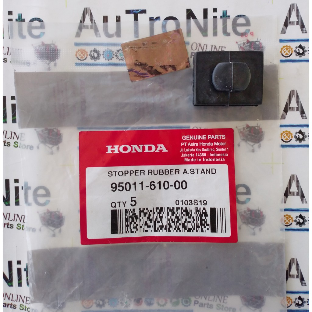 Rubber Stopper Center Stand Rubber A Stand 95011-610-00 Original Honda ...