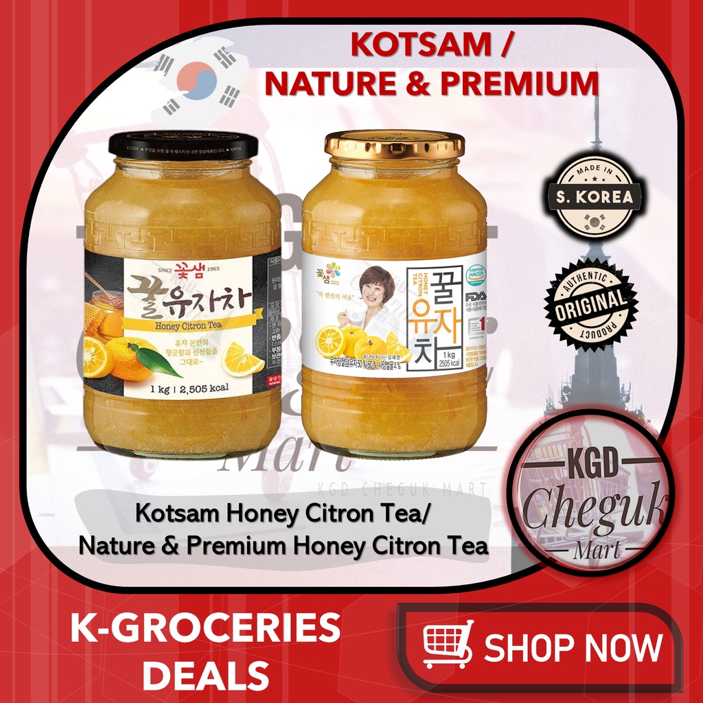Nature Premium Kotsam Korean Honey Citron Tea Yujacha 1kg Shopee Philippines 9684