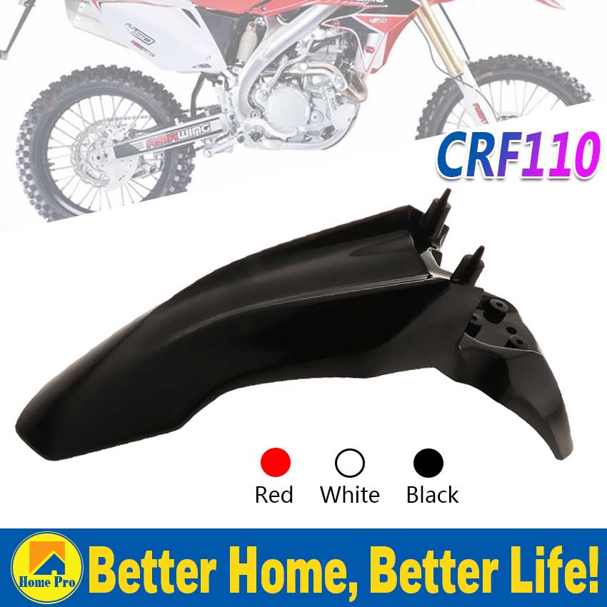 CRF110 Front Fender Motorcycle Plastic Kit Fairing Front Fender