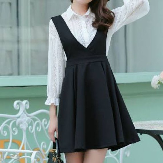 Korean hot sale jumper skirt