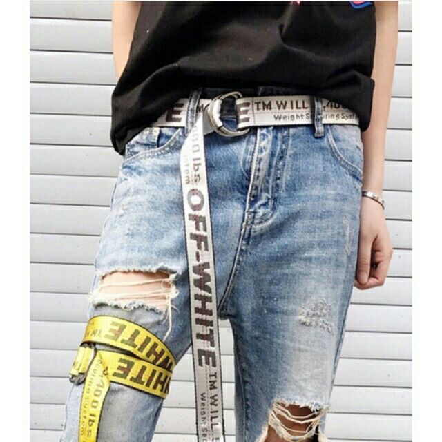 Off white belt sizing sale