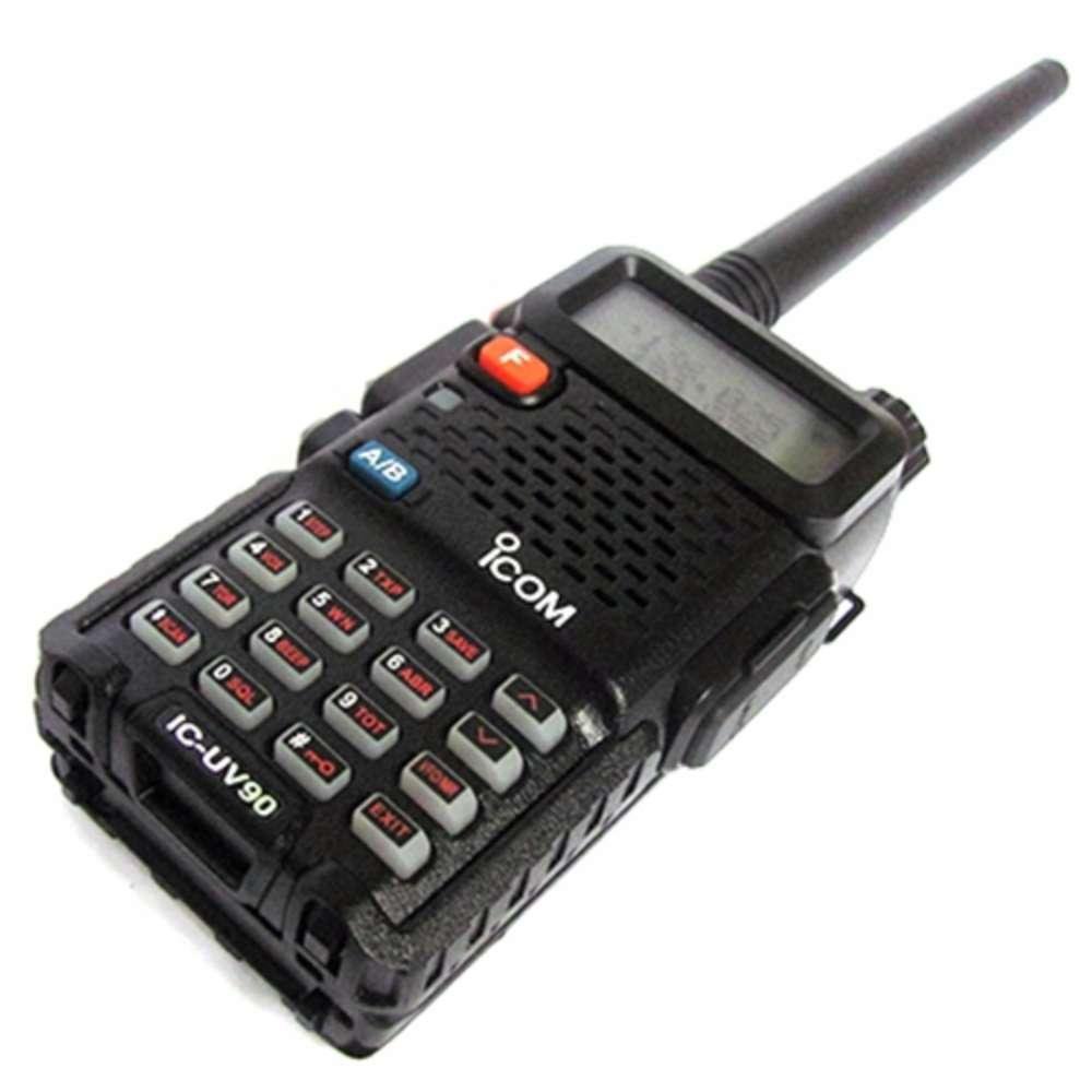 IC UV90 Walkie TALKIE U/VHF Professional Hand Held Radio Shopee