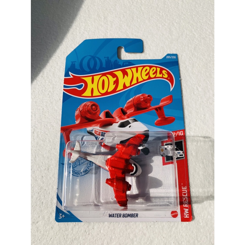 PUTIH Hotwheels HOT WHEELS WATER BOMBER White HW RESCUE DIECAST