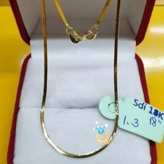 Shop flat chain gold necklace for Sale on Shopee Philippines