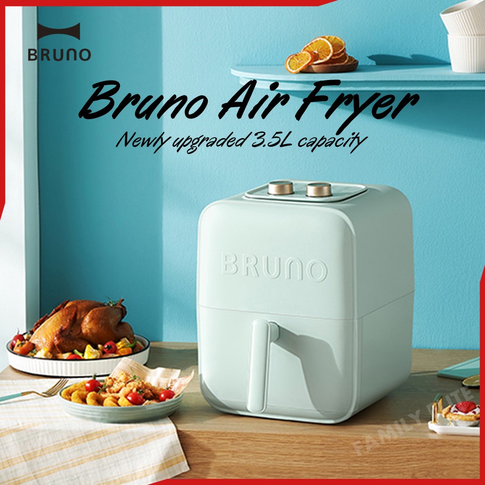 Japan Bruno Upgrade Air Fryer(3.5L) Cute Oilfree Electric Fryer Auto