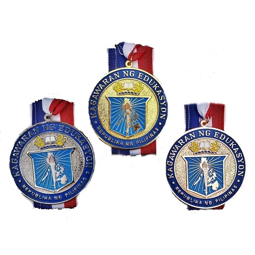 Medals Deped Medal Kagawaran 6cm (Set of 3) Shopee Philippines
