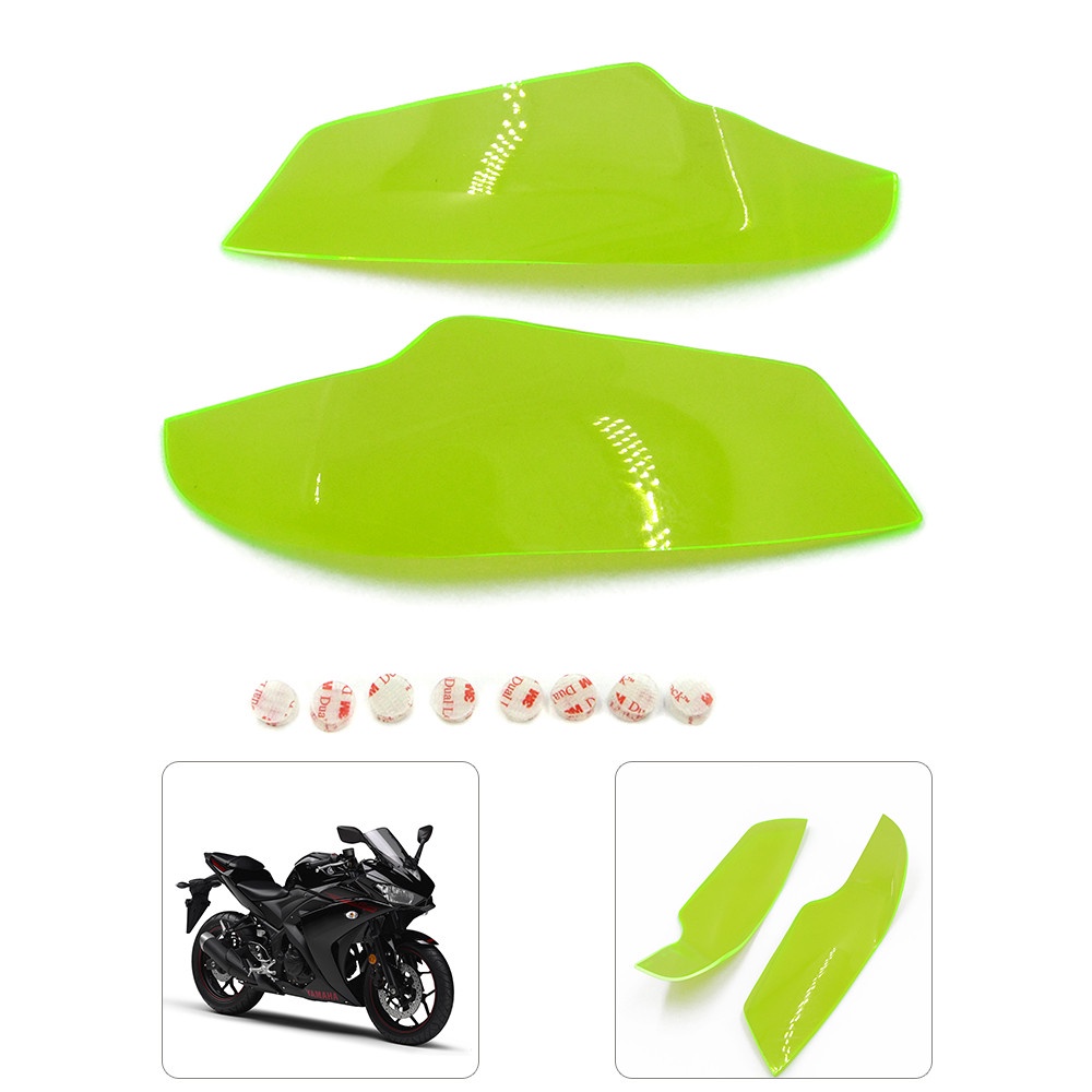 yamaha r3 headlight cover