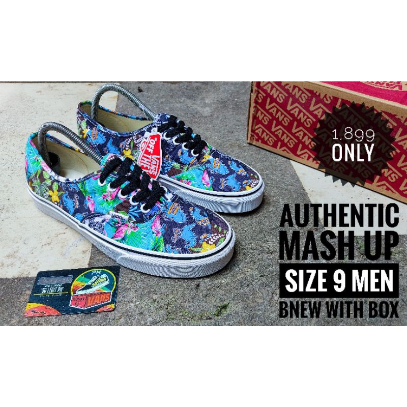 Vans on sale authentic mashup