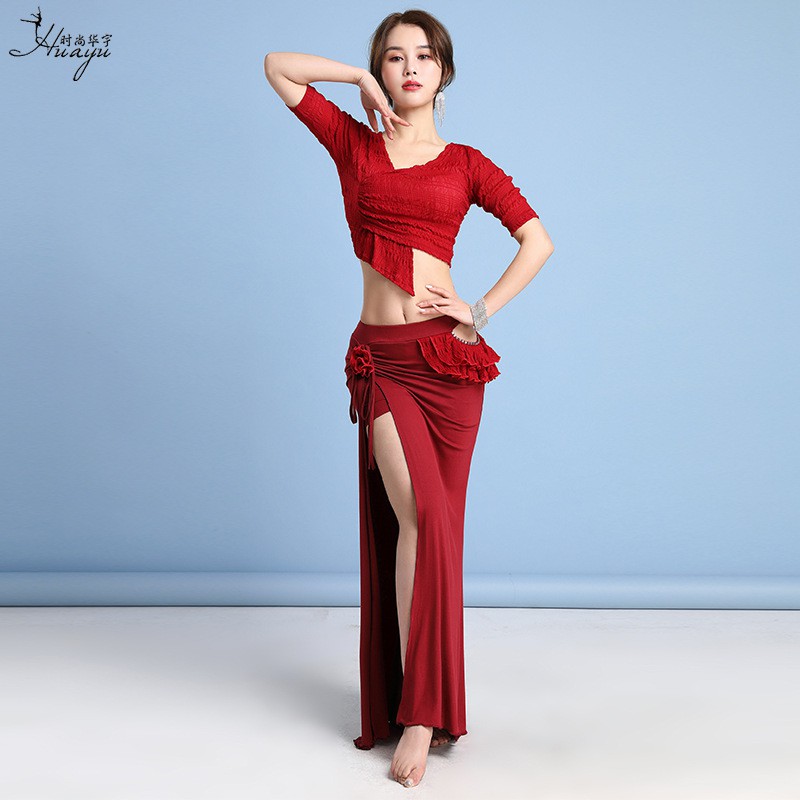 Practice Bandage Sexy Modal Oriental Belly Dance Practice Clothes Dance New Female Huayu Costume