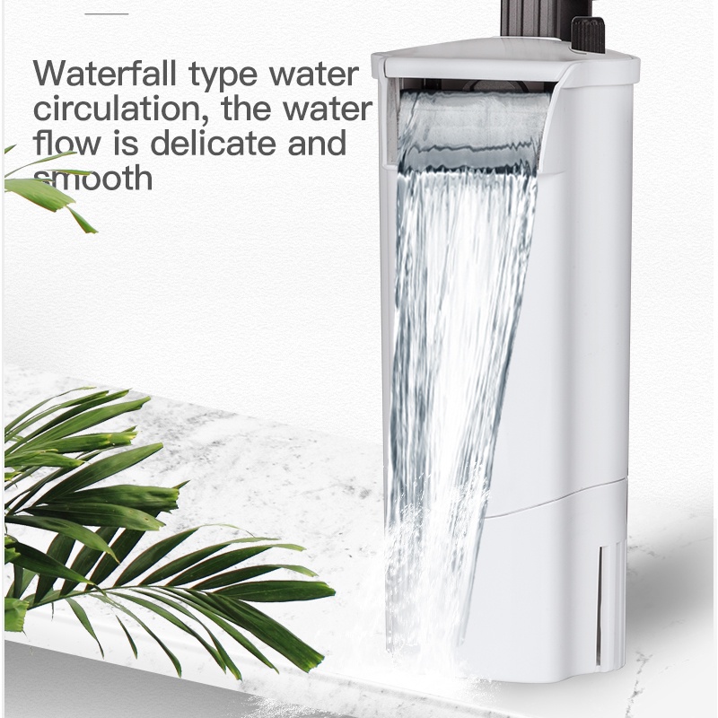 Yee Aquarium Low Water Level Filter Water Pump Quiet Clean Water Filtration Waterfall