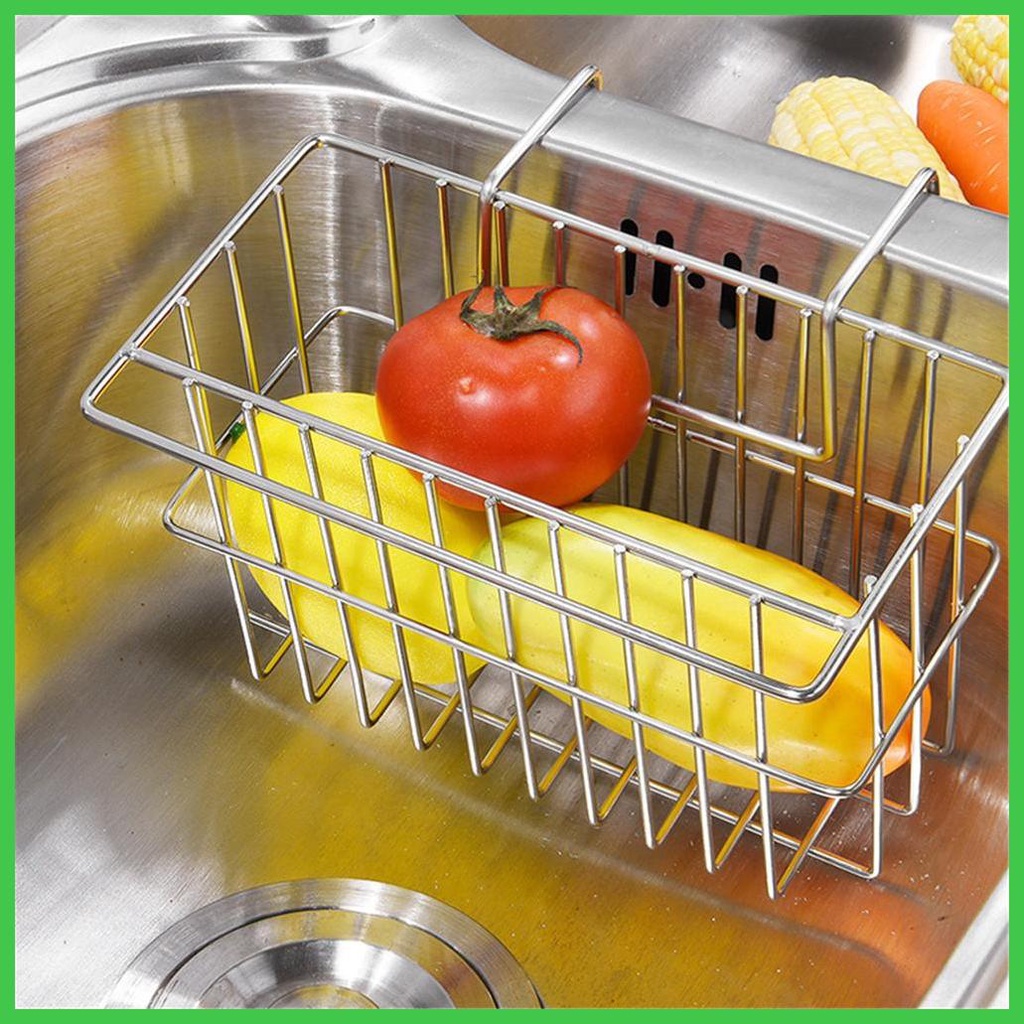 Sink Rack Multifunction Stainless Steel Sink Rack Drain Rack Pool