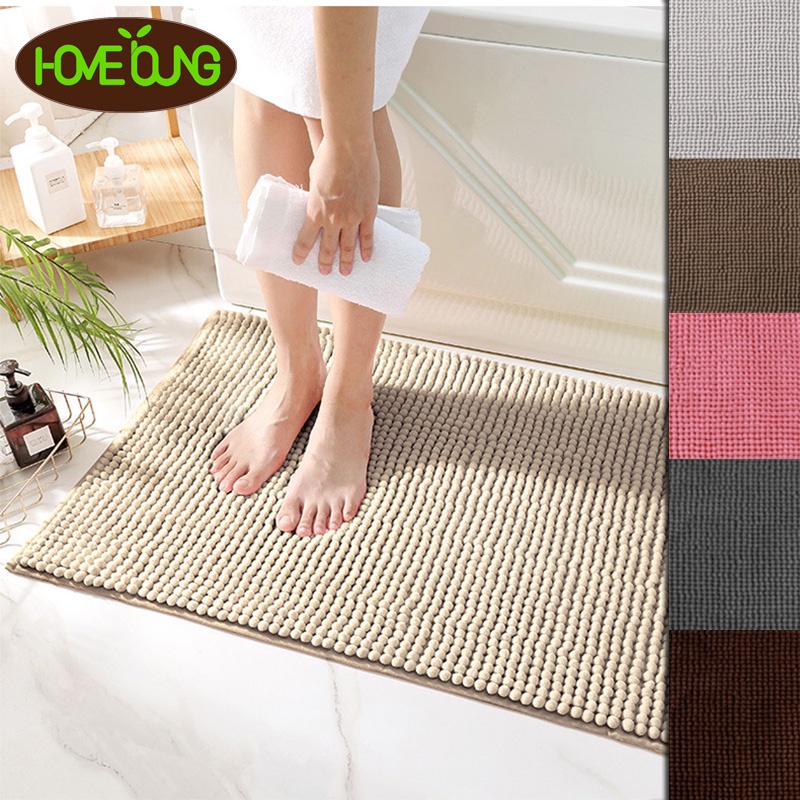 Homeyoung 50x80 40x60cm Bath Chenille Noodle Soft Luxurious Rugs ...