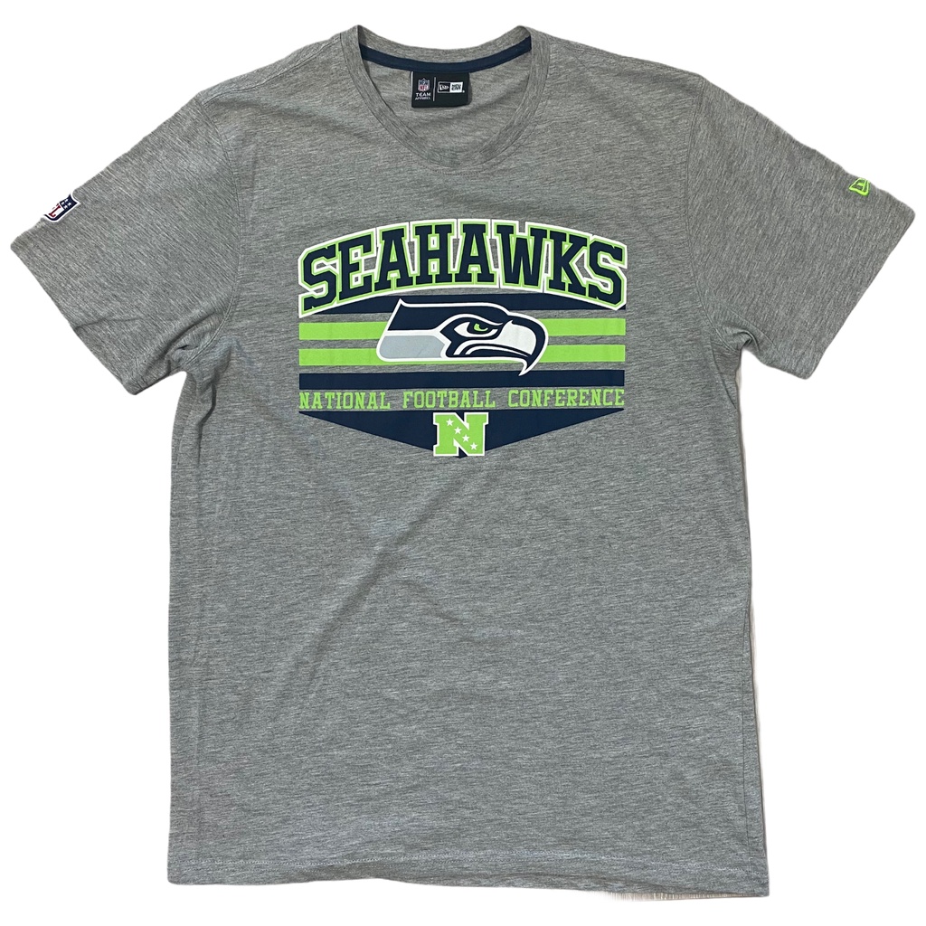 Casual Men'S New Era Seattle Seahawks Nfl T-Shirts American Footb Top ...
