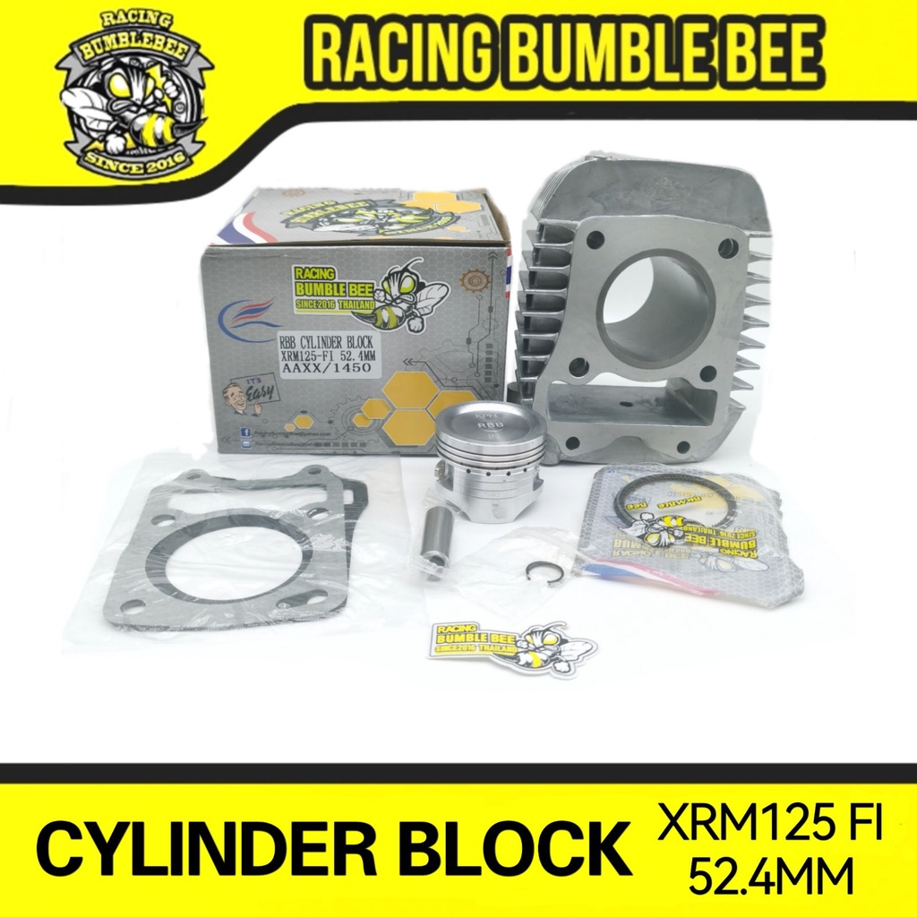 CYLINDER BLOCK XRM125 fi 57mm Shopee Philippines