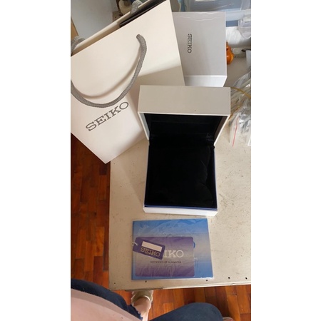SEIKO BOX manual paperbag | Shopee Philippines