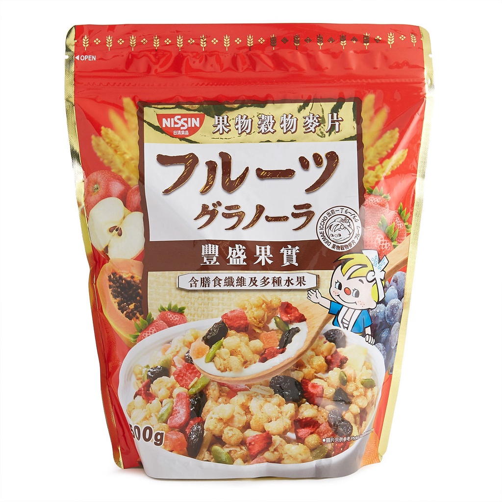Nissin Granola from [ Fruit / Maple Syrup / Matcha / Strawberry