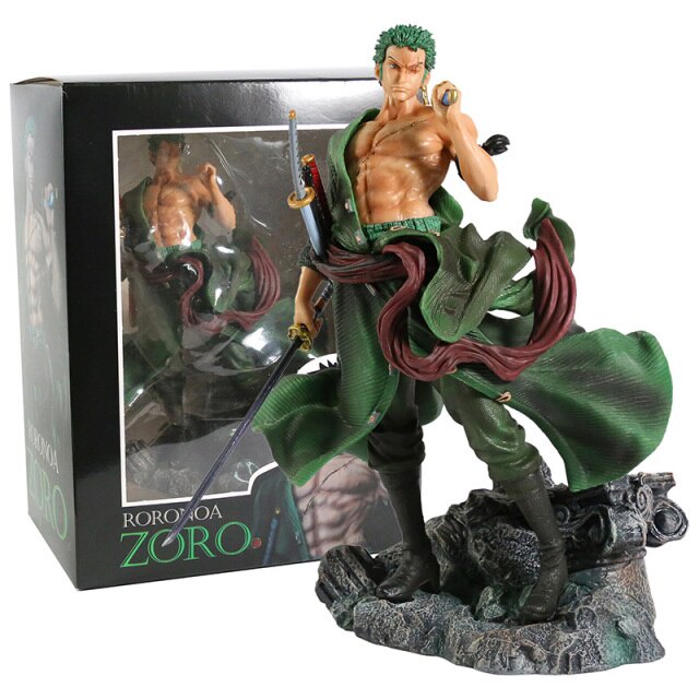 Roronoa Zoro - One Piece Figure Original - Lojahuntersxyi