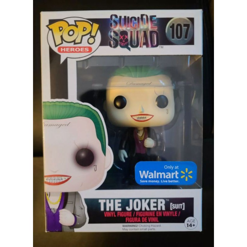 Funko POP Movies: Suicide Squad, The Joker (Suit) Walmart