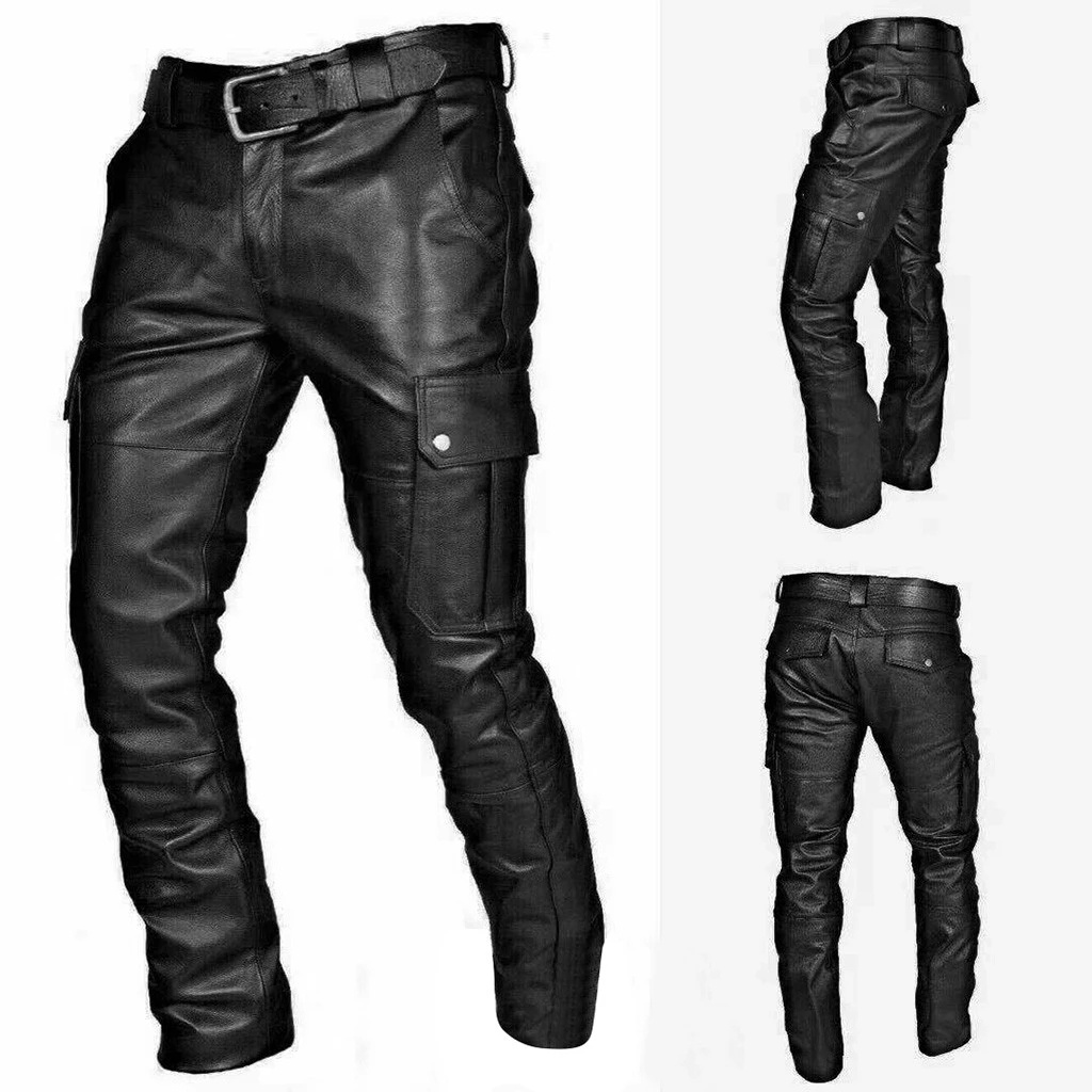 Sexy Motorcycle Leather Pants