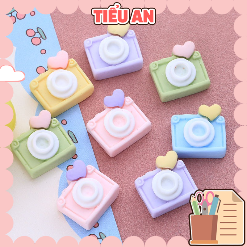 Charm (C628) slime/ Decorative Charm Tool [No Glue & Button] Camera ...