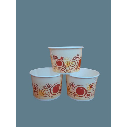 260cc PAPER BOWL Swerlie design x 50's/pack | Shopee Philippines