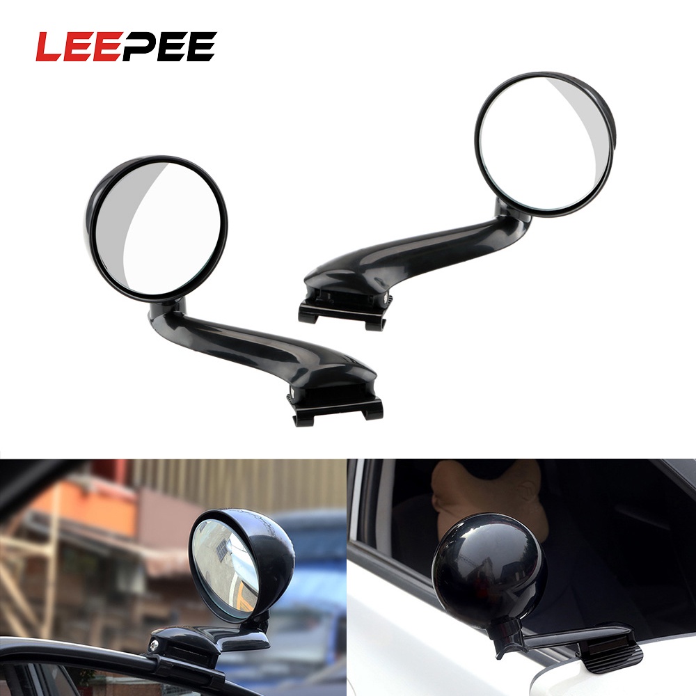 Blind Spot Mirror Car Forehead Mirror Front View Mirror 360 Rotation ...