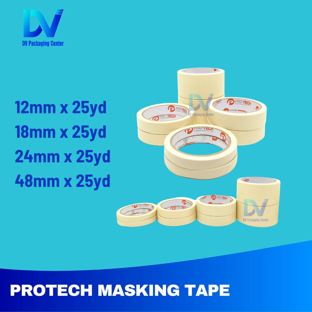 Protech Masking Tape (1 Roll) Shopee Philippines